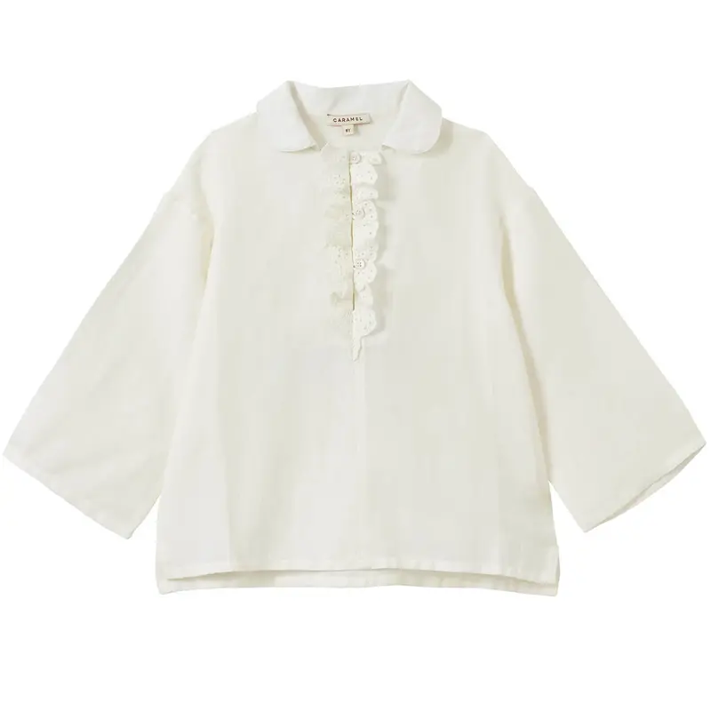 Spearmint Shirt in White by Caramel - Last One In Stock - 10 Years