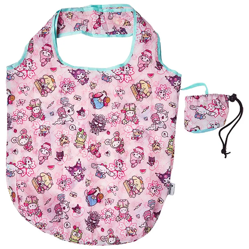 Tokidoki x Hello Kitty and Friends Sakura Festival Reusable Shopping Tote by Tokidoki