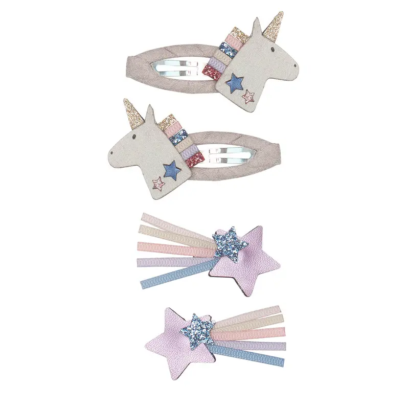 Unicorn Clic Clac Hair Clips by Mimi & Lula
