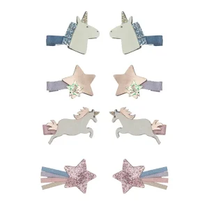 Unicorn Mini Hair Clips by Mimi & Lula