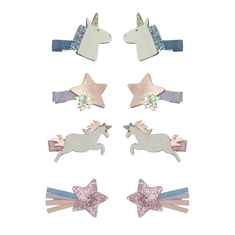 Unicorn Mini Hair Clips by Mimi & Lula
