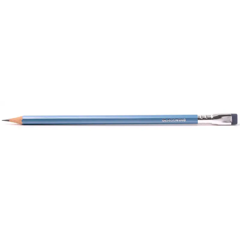 Blackwing Pearl Blue Balanced Pencil (Single) by Blackwing