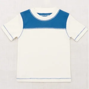 Bleacher Colourblock Tee in Marzipan by Misha & Puff - Last Ones In Stock - 2-5 Years