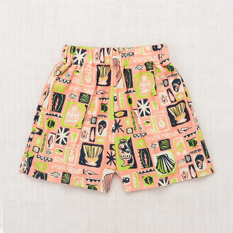 Cabana Short in Flamingo Collection by Misha & Puff - Last Ones In Stock - 5-8 Years