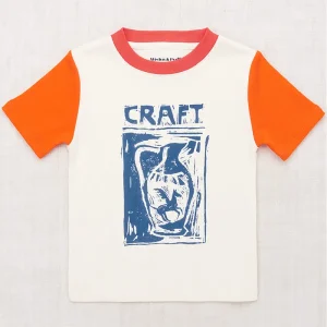 Craft Ringer Tee in Marzipan by Misha & Puff - Last Ones In Stock - 2-6 Years