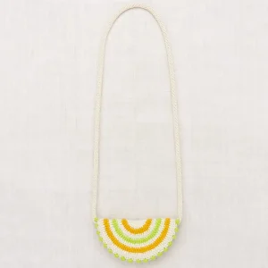 Isla Half Moon Bag in Marzipan by Misha & Puff