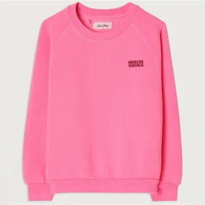 Izubird Kid's Sweatshirt in Pink Fluo by American Vintage