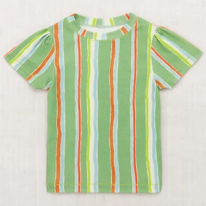 Maisie Tee in Mojave Watercolour Stripe by Misha & Puff