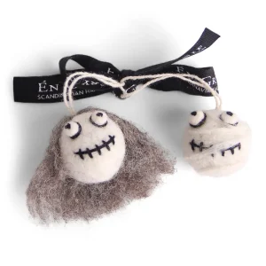 Mummy and Halloween Head Hanging Halloween Decorations by Gry & Sif