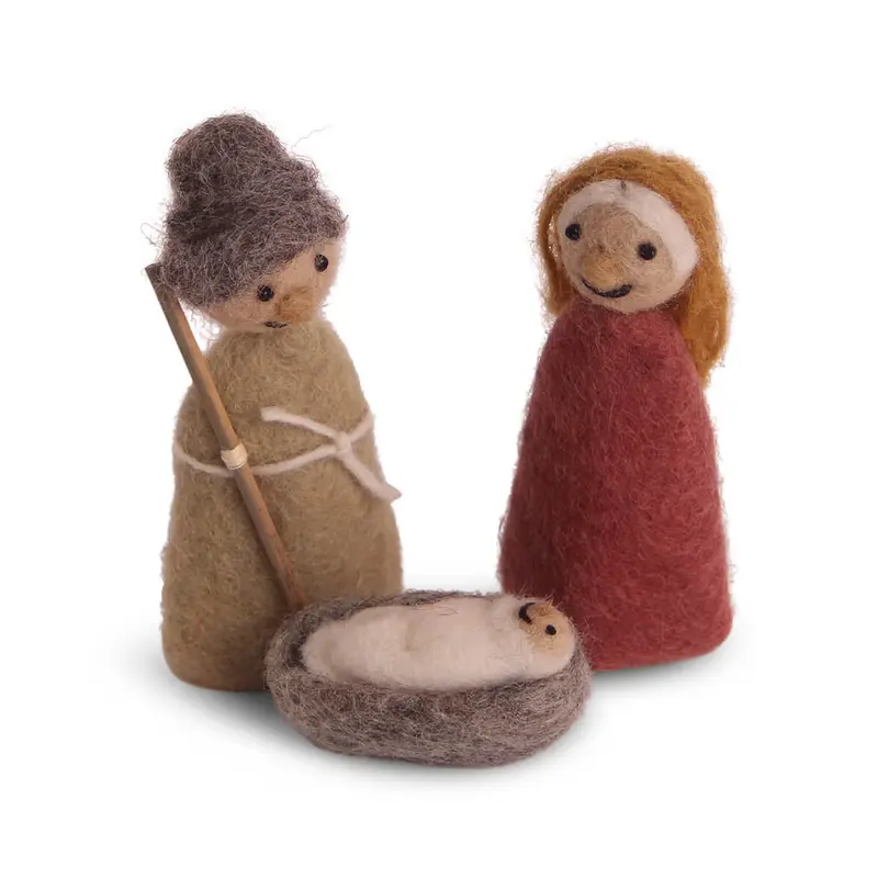 Nativity Set: Jesus, Mary And Joseph by Gry & Sif