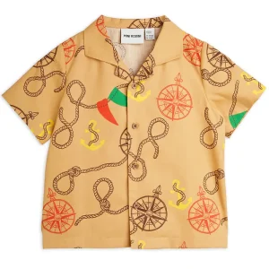 Nautical Woven Shirt by Mini Rodini - Last One In Stock - 3-5 Years