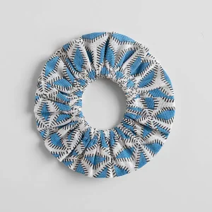 Neck Ruffle in Blue Star by Polka Dot Club