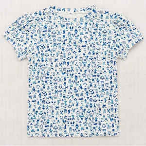 Ramona Tee in Marzipan Country Walk by Misha & Puff - Last Ones In Stock - 4-6 Years