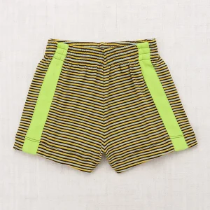 Resort Short in Bark Stripe by Misha & Puff - Last One In Stock - 5 Years