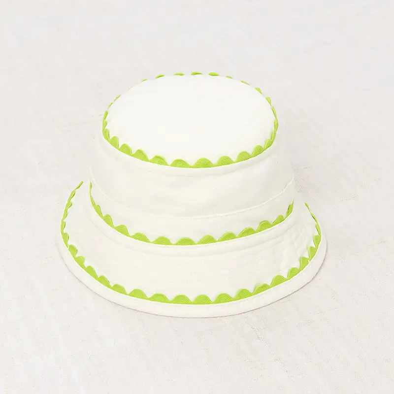 Rickrack Bucket Hat in Marzipan by Misha & Puff - Last Ones In Stock - 4-8 Years