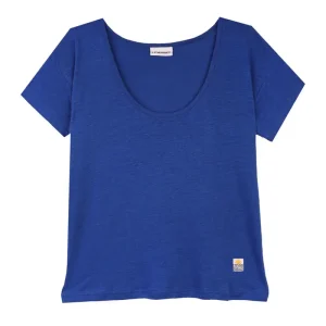 Square Cut Tee in Cobalt by L.F.Markey - Last Ones In Stock - UK 6-8