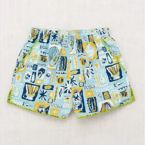 Traveller Short in Sky Collection by Misha & Puff - Last One In Stock - 8 Years