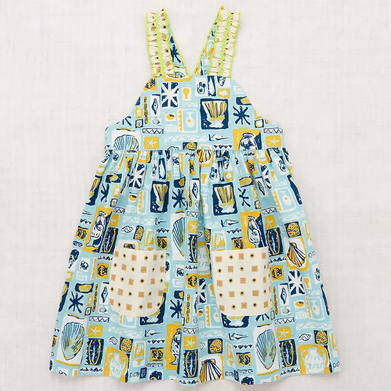 Willa Dress in Sky Collection by Misha & Puff - Last One In Stock - 6 Years