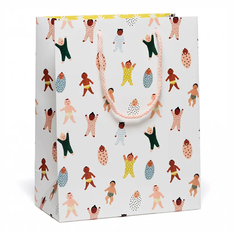 Beautiful Baby Large Gift Bag By Red Cap Cards