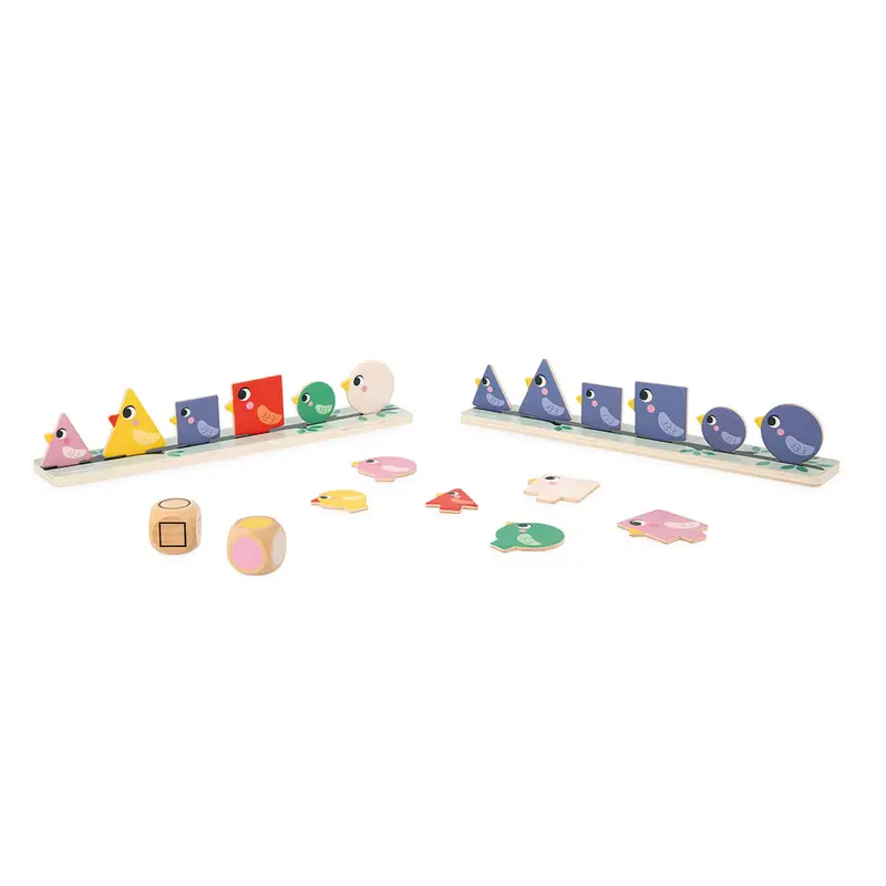 Bird Sorting Shapes Sizes And Colours by Janod