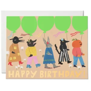 Birthday March Greetings Card by Red Cap Cards