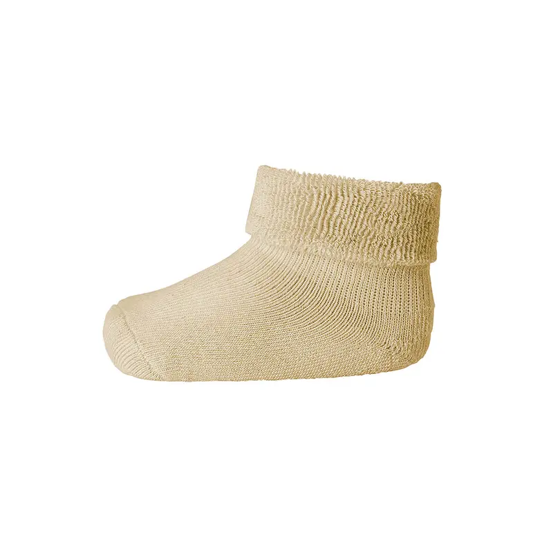 Cotton Terry Baby Ankle Socks in Moonstone by MP Denmark