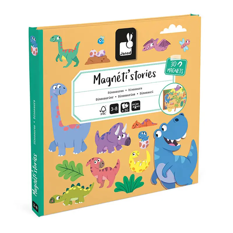 Dinosaur Magneti Stories  by Janod