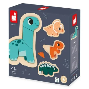 Dinosaur Puzzles by Janod
