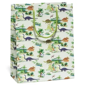 Dinosaurs Large Gift Bag By Red Cap Cards