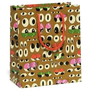 Eyeballs Medium Gift Bag By Red Cap Cards