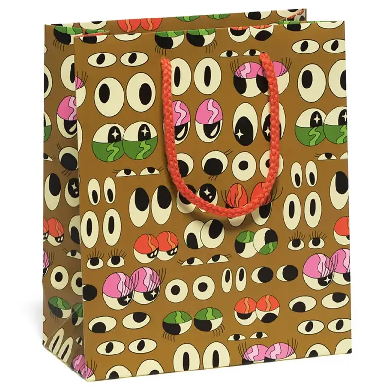 Eyeballs Medium Gift Bag By Red Cap Cards