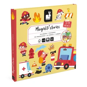 Firefighters Magneti Stories by Janod