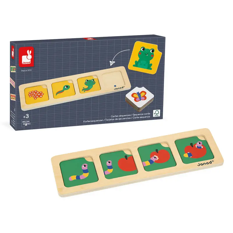 Garden Sequence Cards by Janod