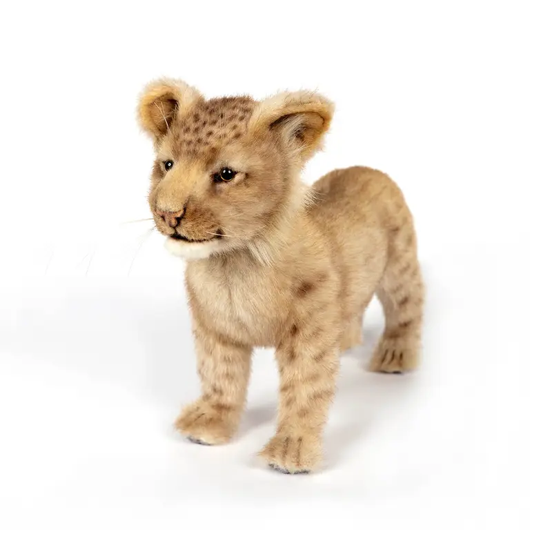 Lion Cub Standing (40cm) by Hansa