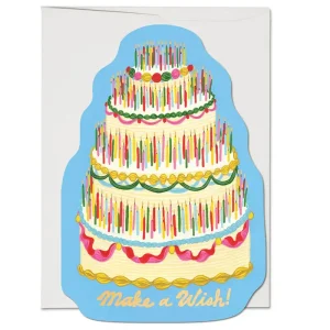 Make A Wish Greetings Card by Red Cap Cards