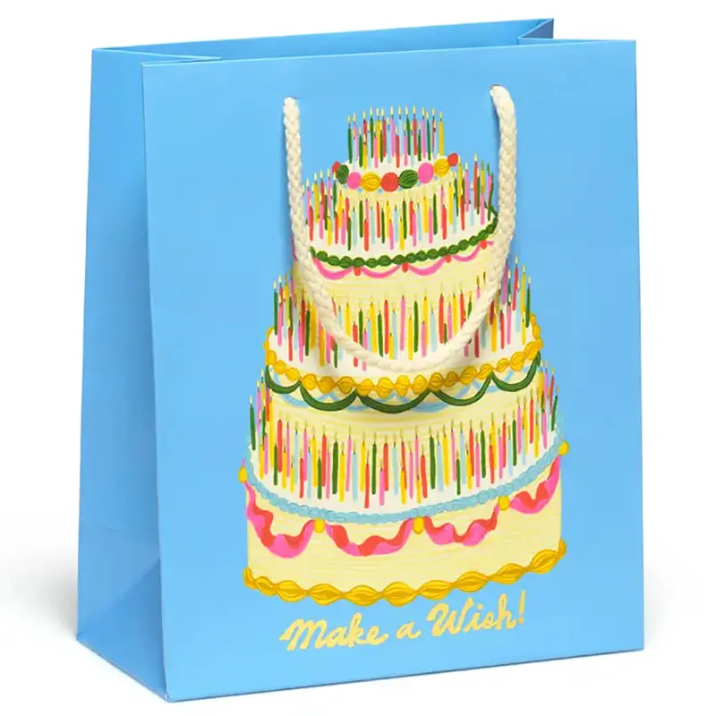 Make A Wish Medium Gift Bag By Red Cap Cards