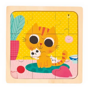 Peanut The Cat Chunky Puzzle by Janod