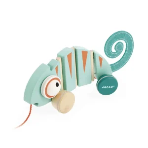 Pull Along Chameleon by Janod