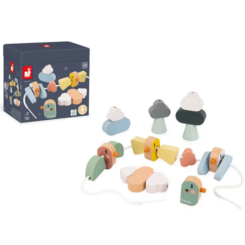 Thread Your Own Bird Beads by Janod