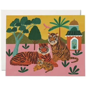 Tiger Baby Greetings Card by Red Cap Cards