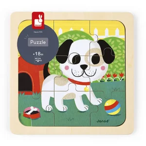 Titus The Dog Chunky Puzzle by Janod