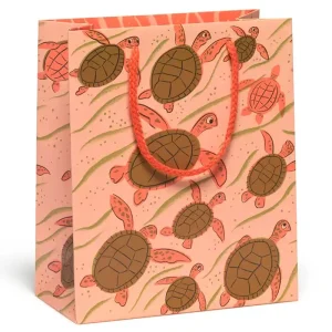 Turtle Family Medium Gift Bag By Red Cap Cards