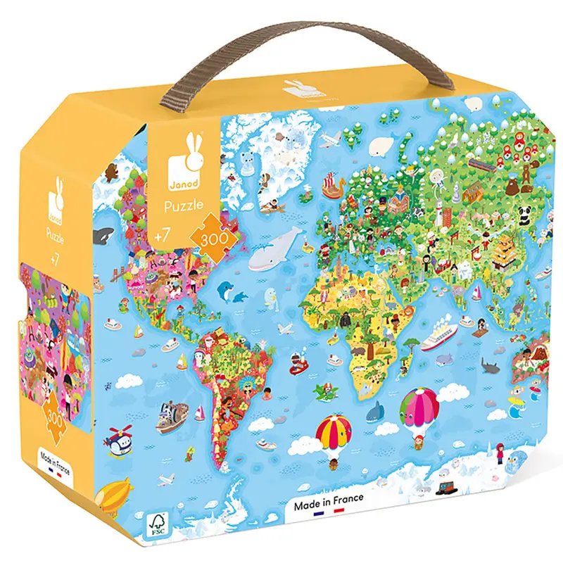 World Giant Puzzle by Janod