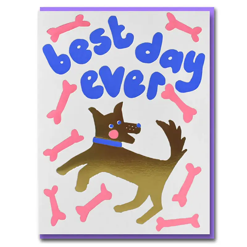 Best Day Ever Greetings Card by Emma Emmerson for 1973