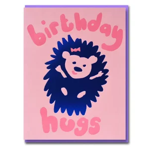 Cute Hedgehog Greetings Card by Emma Emmerson for 1973