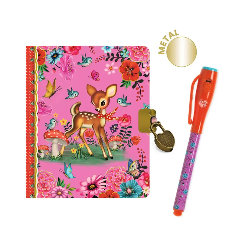 Fiona Small Secret Notebook by Djeco