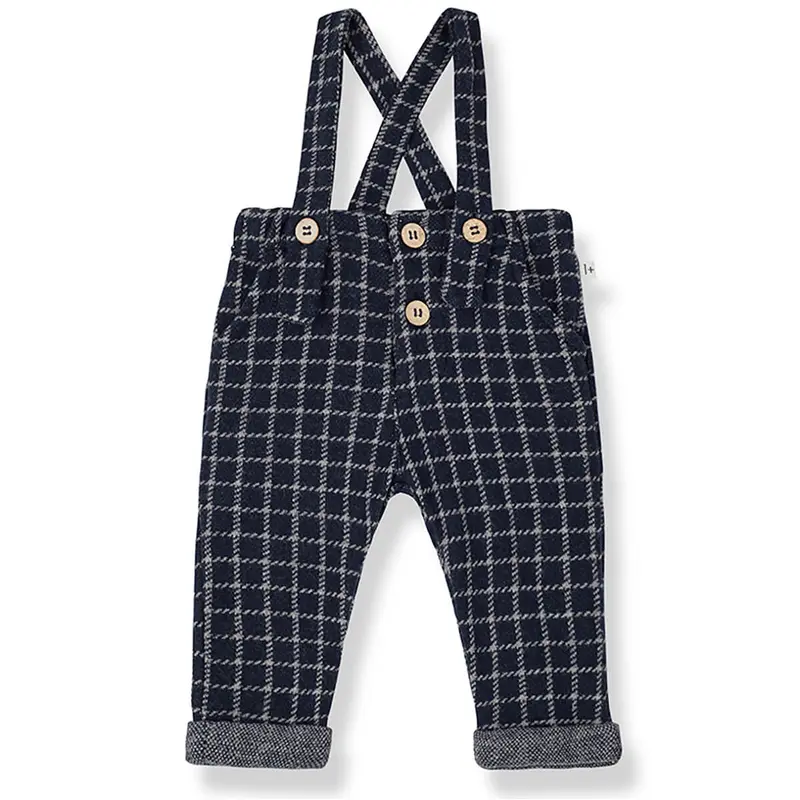 Hendrick Overalls in Navy by 1+ in the Family - Last Ones In Stock - 6-12 Months