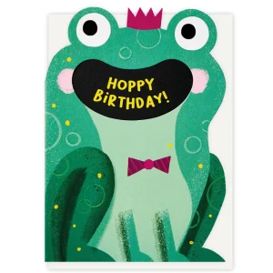 Hoppy Birthday Greetings Card by Stormy Knight