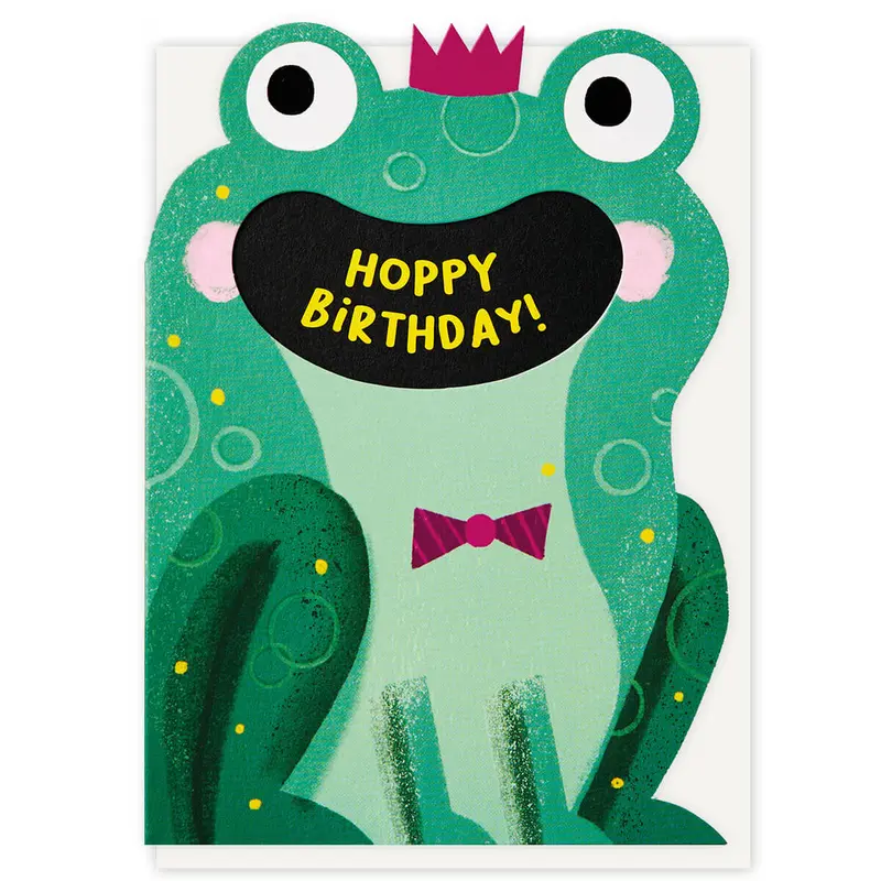 Hoppy Birthday Greetings Card by Stormy Knight
