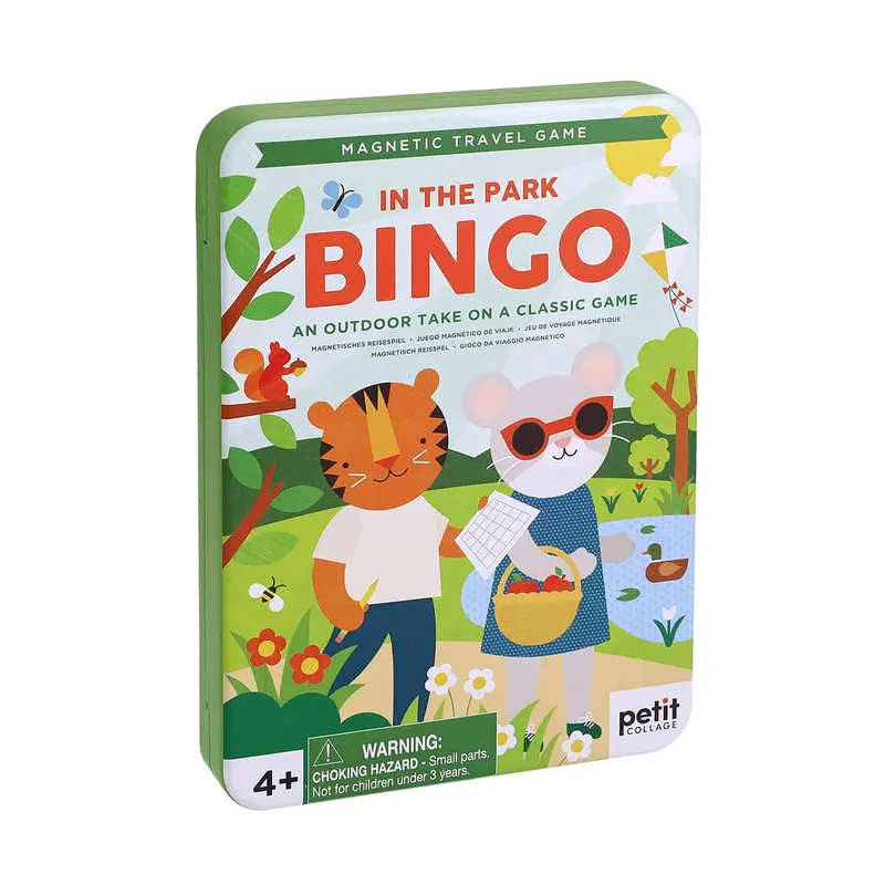 In The Park Bingo Magnetic Travel Game by Petit Collage